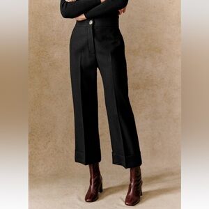 Sezane Damon Trousers, size FR 34 (US 2)